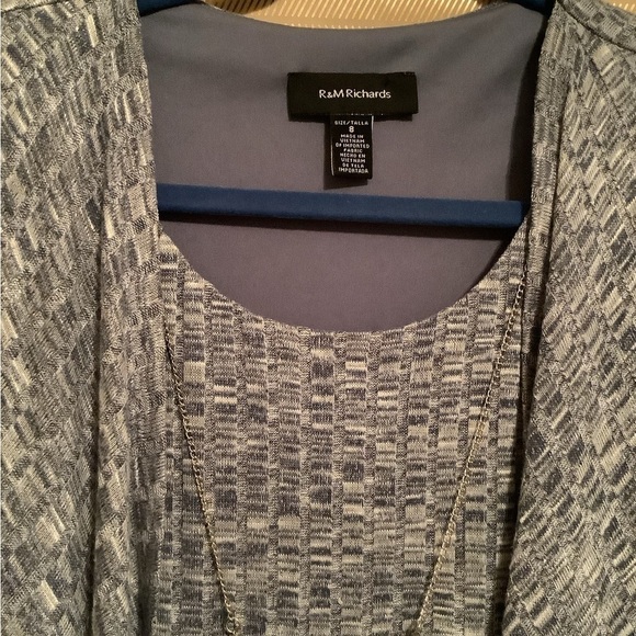 R&M RICHARDS~2 PIECE DRESS~ NWOT~ SIZE 8~ - Picture 3 of 5